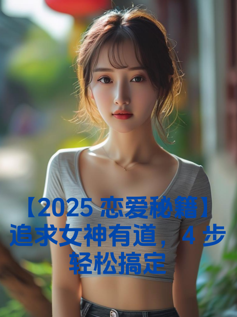 【2025恋爱秘籍】追求女神有道，4步轻松搞定