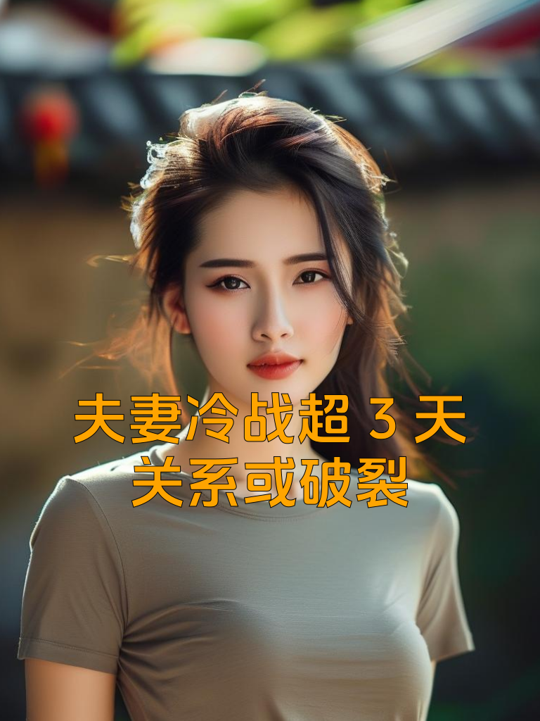 夫妻冷战超3天，关系或破裂