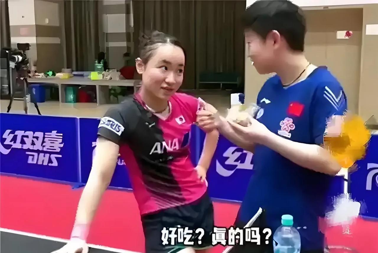 伊藤美诚拿出饭团，孙颖莎照吃不误
多哈世乒赛伊藤美诚爆冷击败了王艺迪晋级四强，别