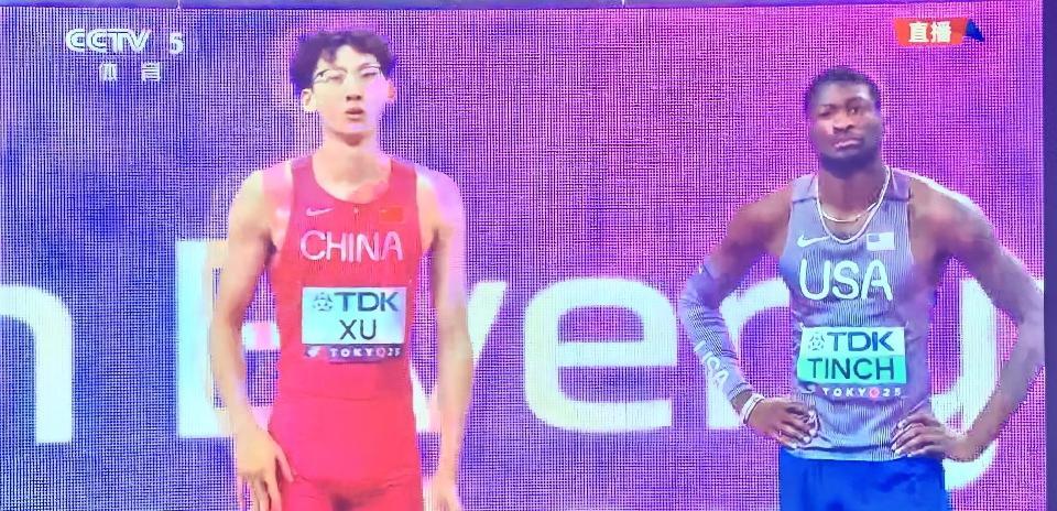 接下来我们看看另一位中国选手徐卓一的表现。110米栏半决赛第一小组比赛已经结束了