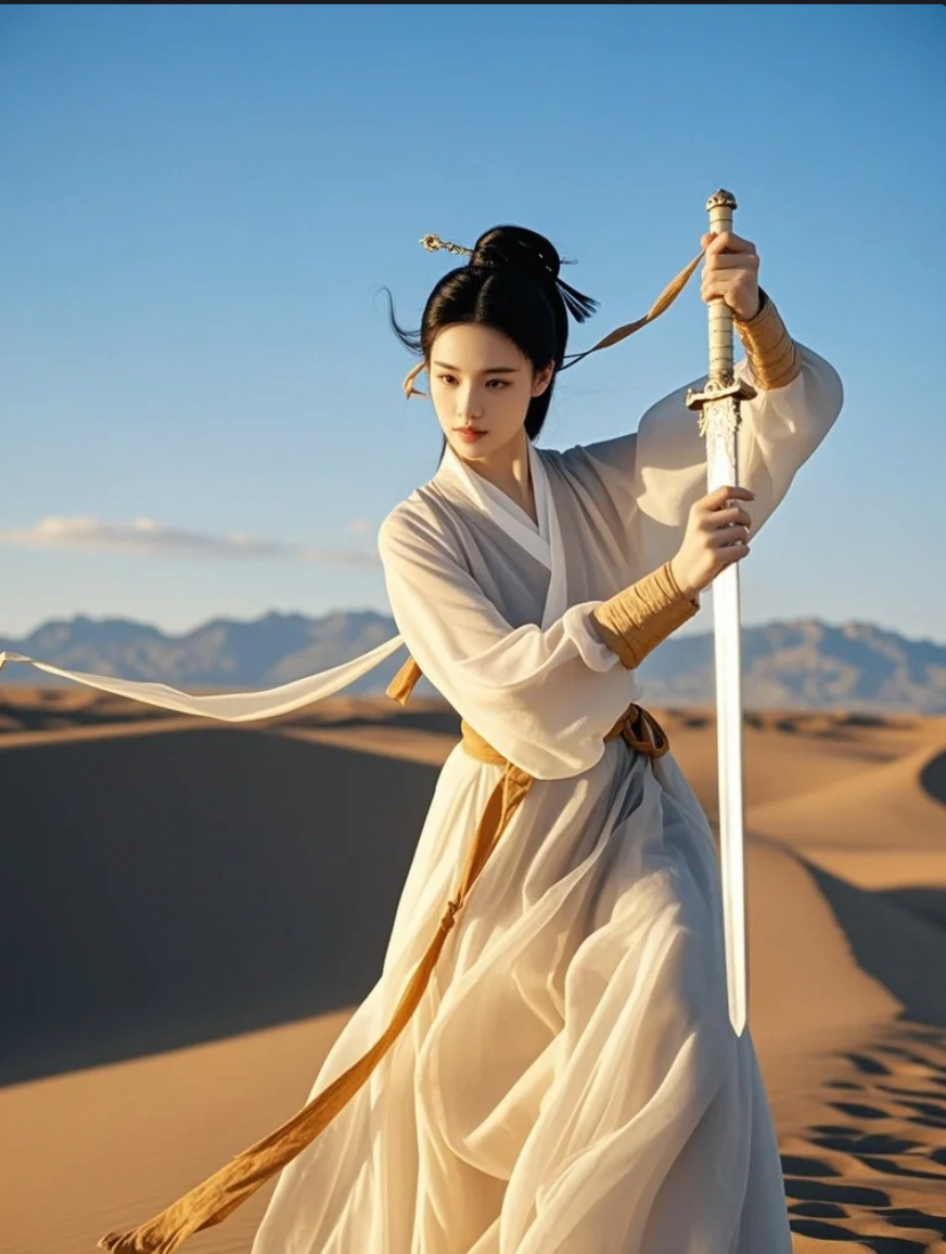 有她这样的沙漠女武者，你会愿意随她闯荡天涯吗？