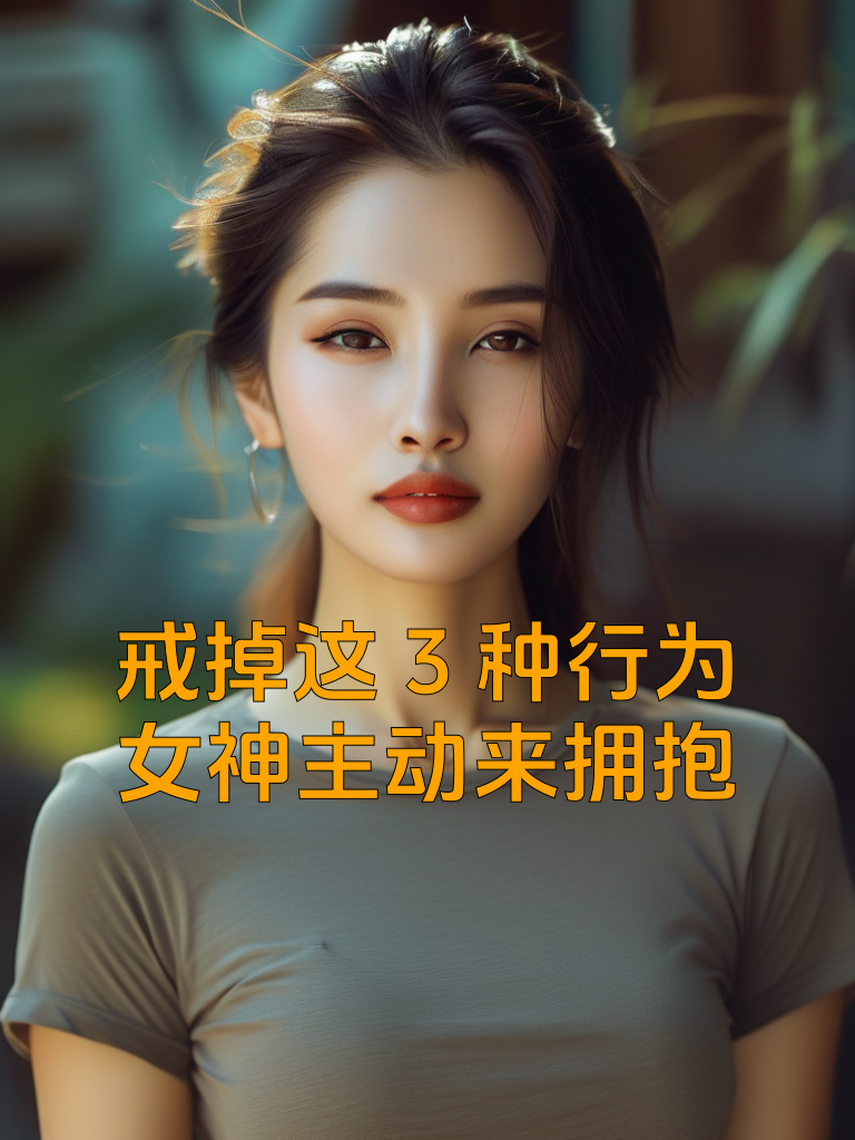 戒掉这3种行为，女神主动来拥抱