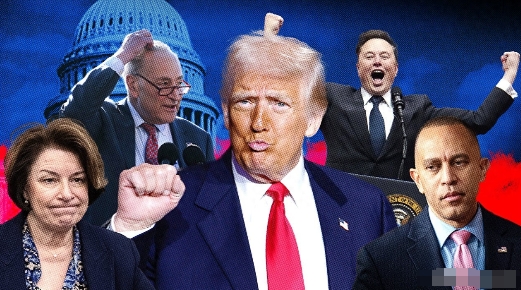 美国民主党支持率暴跌至29%历史冰点，党内炸锅，参议院领袖舒默前脚刚和共和党勾肩