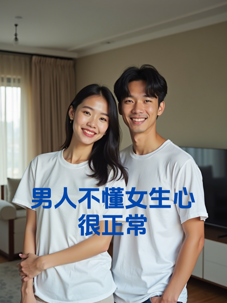 男人不懂女生心很正常