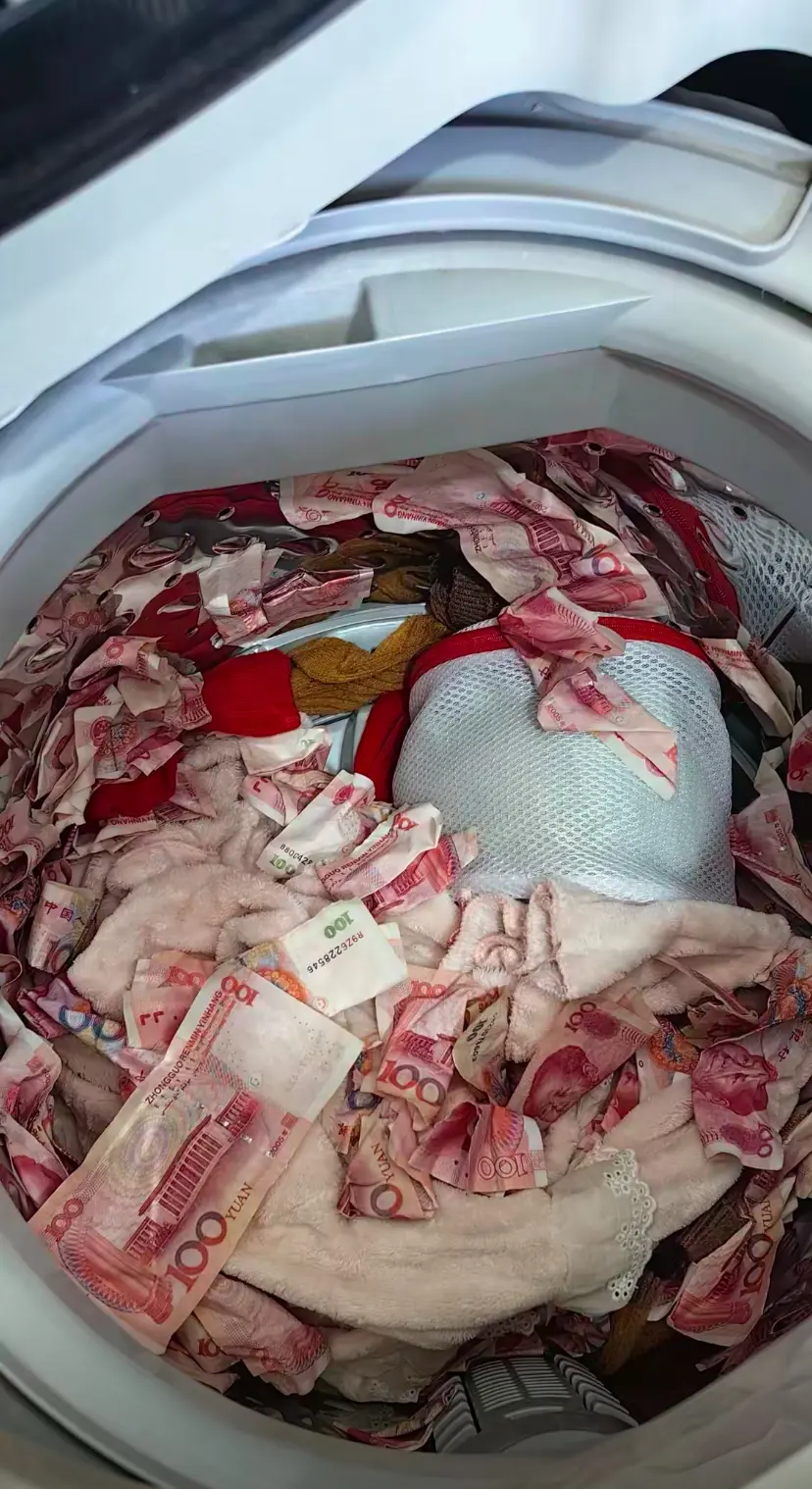 洗钱是违法的，赶紧拿出来吧