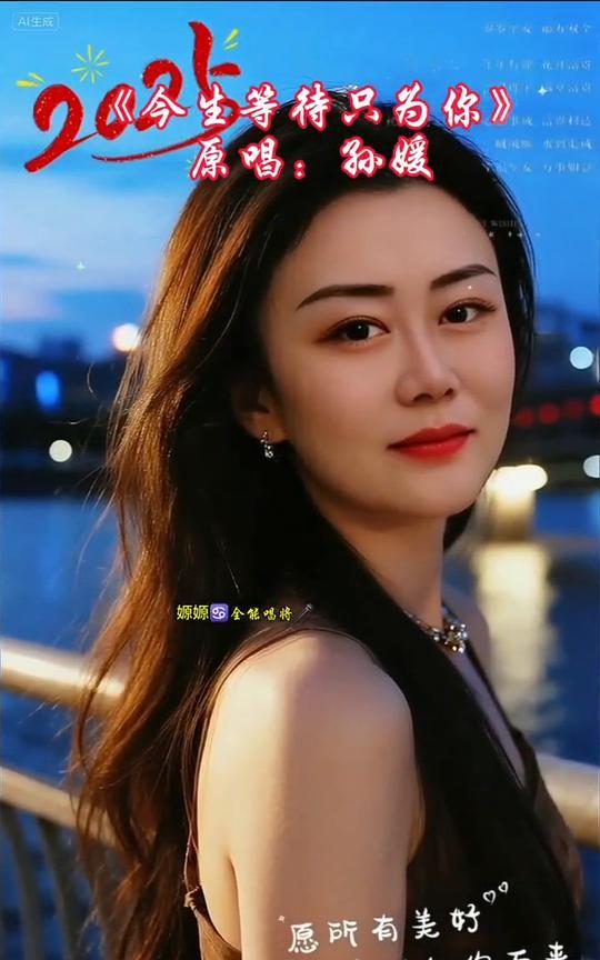《今生等待只为你》，原唱：孙媛。
《今生等待只为你》，原唱：孙媛。
