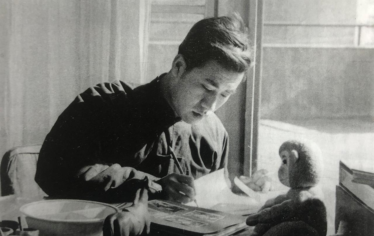 1958年动画片《过猴山》的导演王树忱（1931.9-1991.11.23），该
