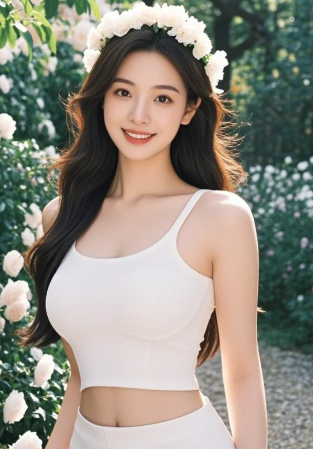 油画系少女出逃，颜料盘打翻在蔷薇园