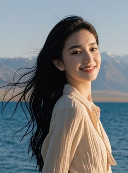 一个人看湖很美，但如果能和你一起就更美了