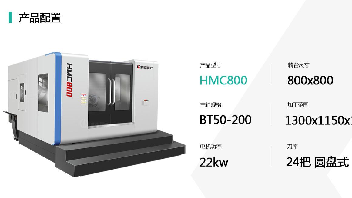 中型制造升级破局：清峦福兴 HM800 卧式加工中心凭何成精度与效率双标杆？