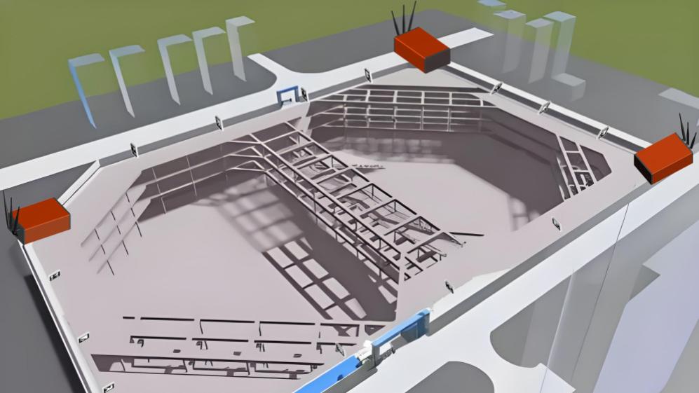 基坑围护结构沉降、水平位移、倾斜的非接触式实时监测解决方案——变焦视觉位移监测仪