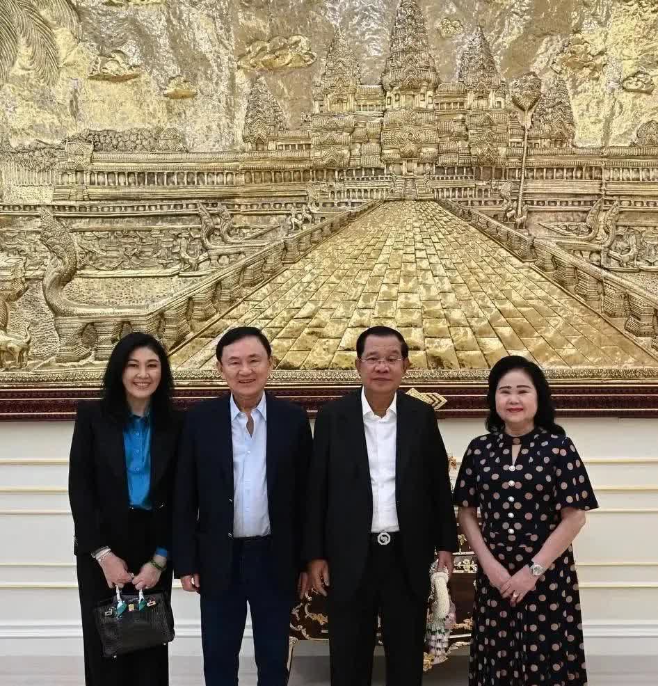 他信应该是蛮羡慕老友洪森的，柬埔寨政治、军事、经济都是洪家说的算，当年柬埔寨处于