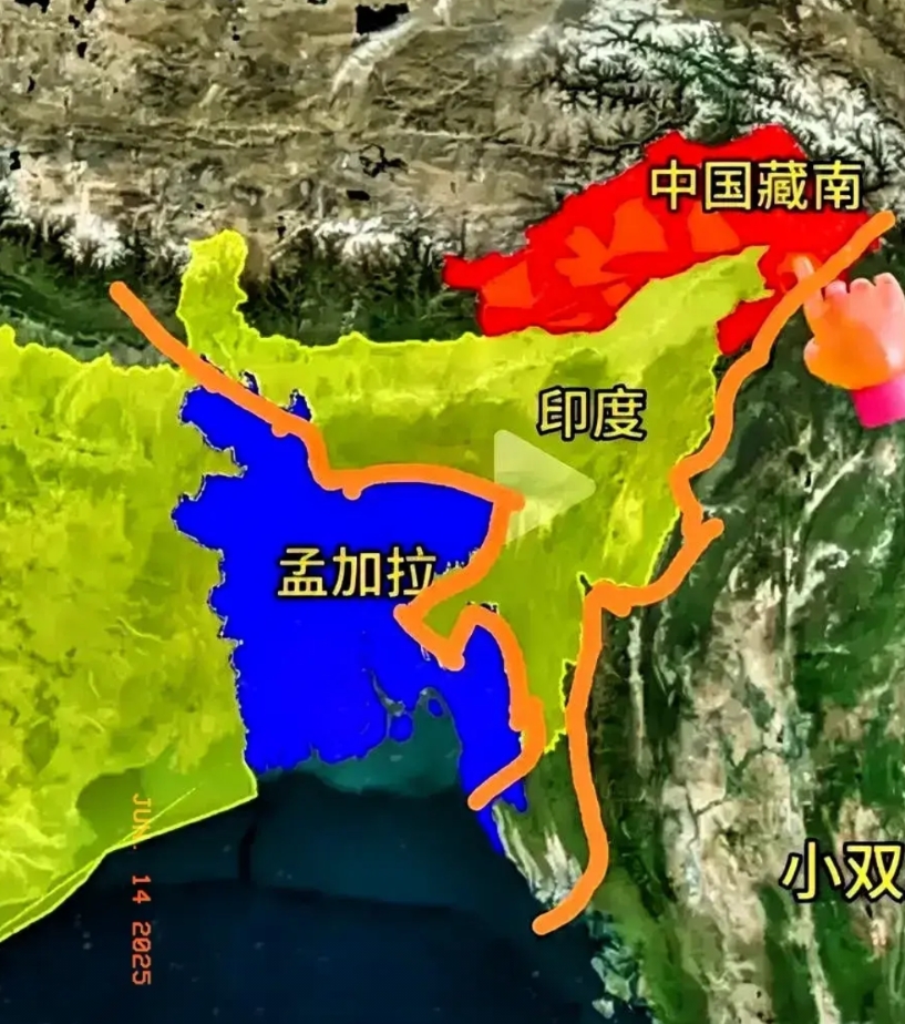 眼前看，美国应该是中国最大的威胁。但是从长期上看，印度也有可能给中国制造更大的麻