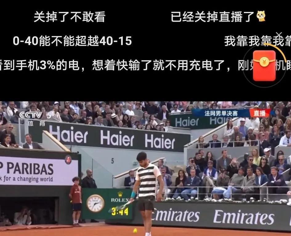 辛纳拿到3个赛点时，以为阿卡结束了，然而，总有那么一个神奇的西班牙人，太牛逼了！