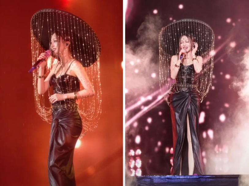 之前一直想不明白，张韶涵的演唱会，
怎么就就没有造型天花板了呢？
看了评论一下就