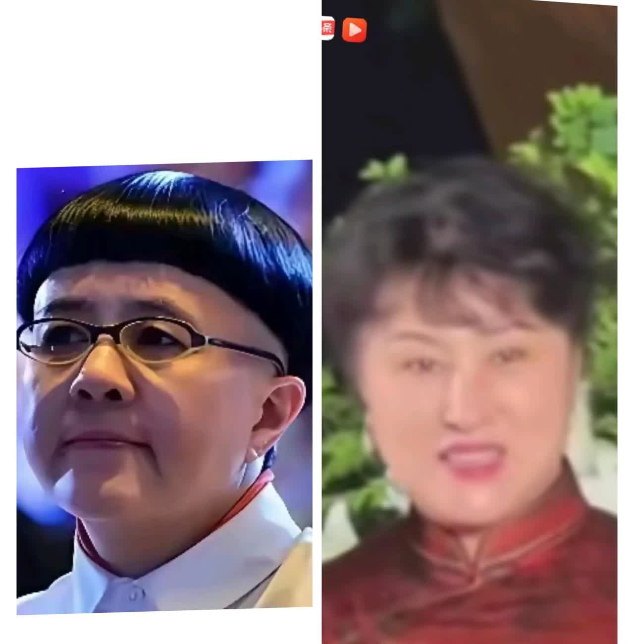 金龟子和亲家母近照
年龄应该是差不多的，然而金龟子显得老一点。这与金龟子工作年