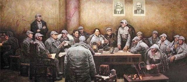 遵义会议时，王稼祥主动找到毛主席说：“我看不得行，要不你出来领导大家干得了”，毛