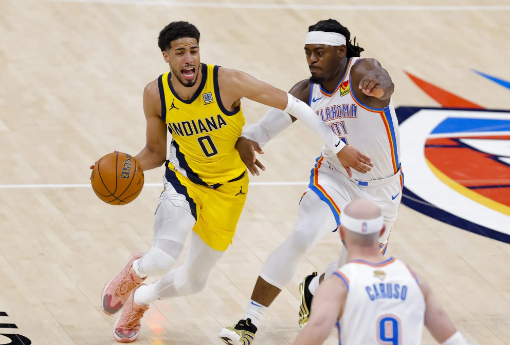 雷霆3-2奇赛点杰伦威40分天神下凡，步行者命悬一线

在结束的NBA总决赛G5