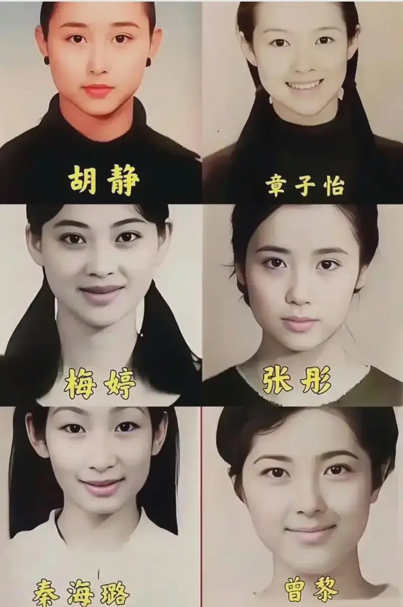 中戏96班六金花，你喜欢哪位？

