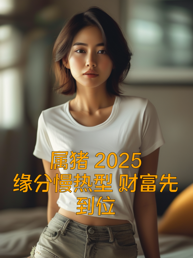 属猪2025：缘分慢热型，财富先到位