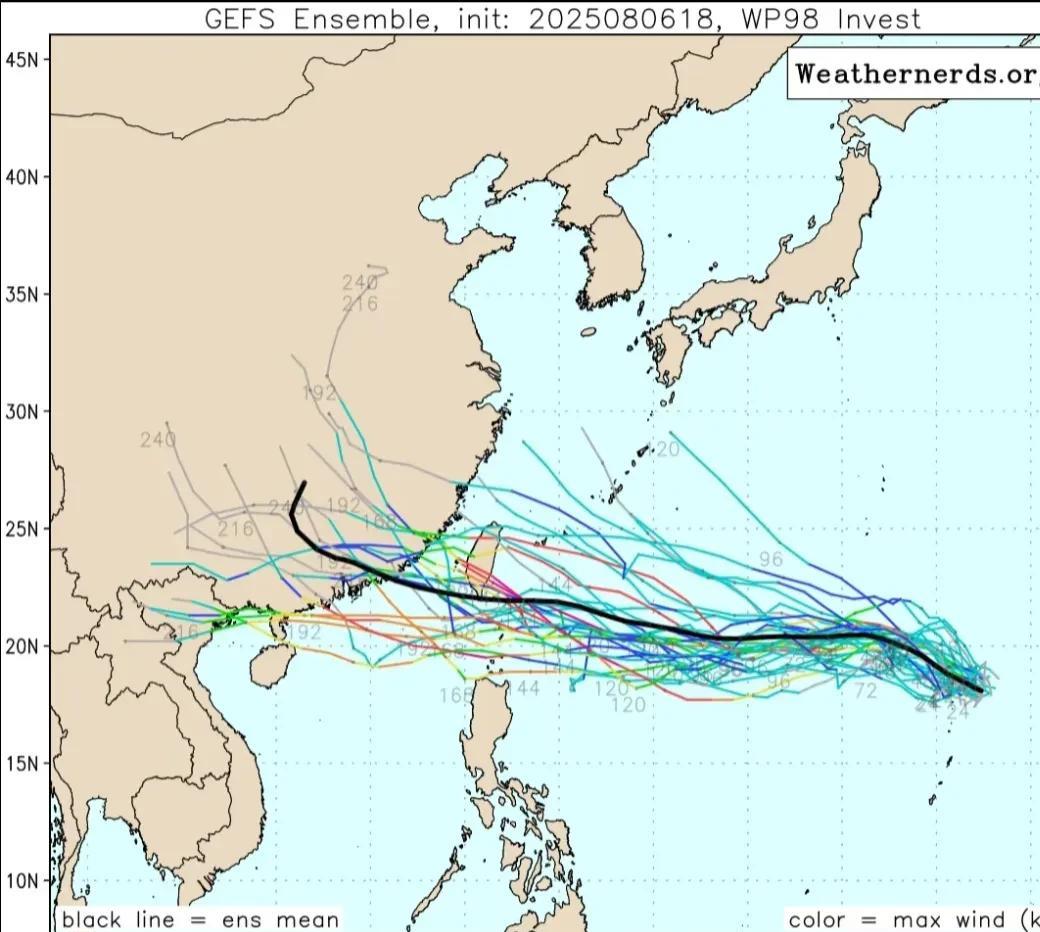 今年11号台风“杨柳”将生成，未来路径可能靠近我国华南沿海！今天(7日)上午，位