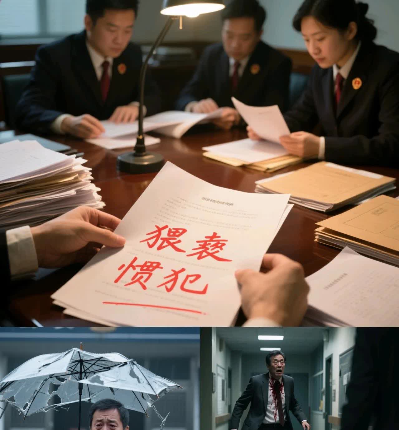 真正该警醒的是
为何总要等血痕绽开
真相才肯露面
若最初的报案能被认真对待
