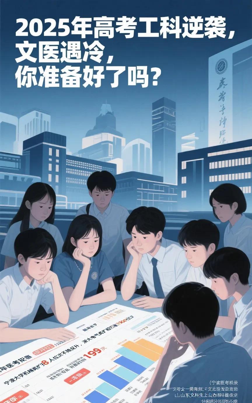 2025年高考工科逆袭，文医遇冷，你准备好了吗？
今年，高考录取工作已经陆续结束