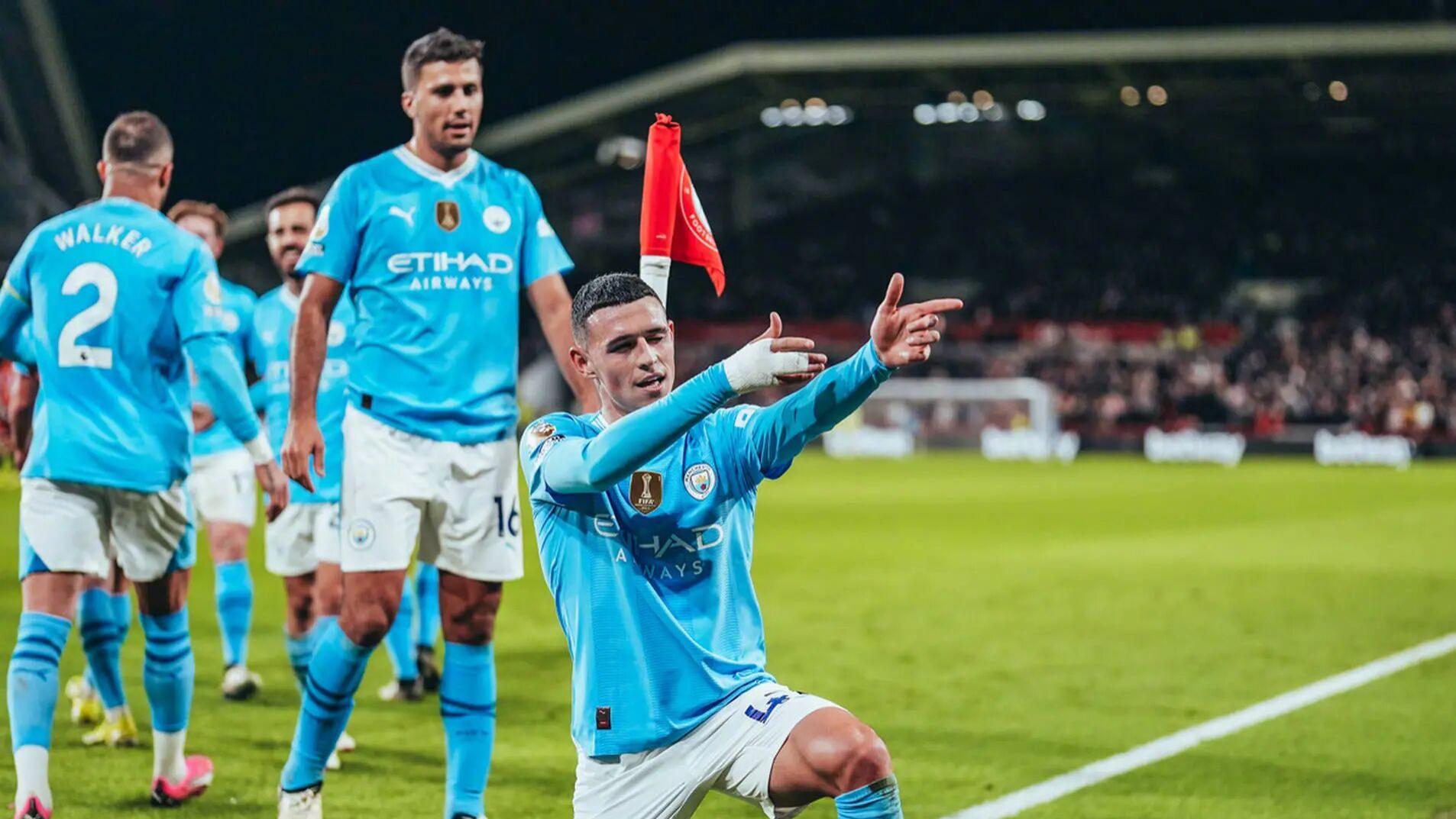 英联杯: 曼城VS布伦特