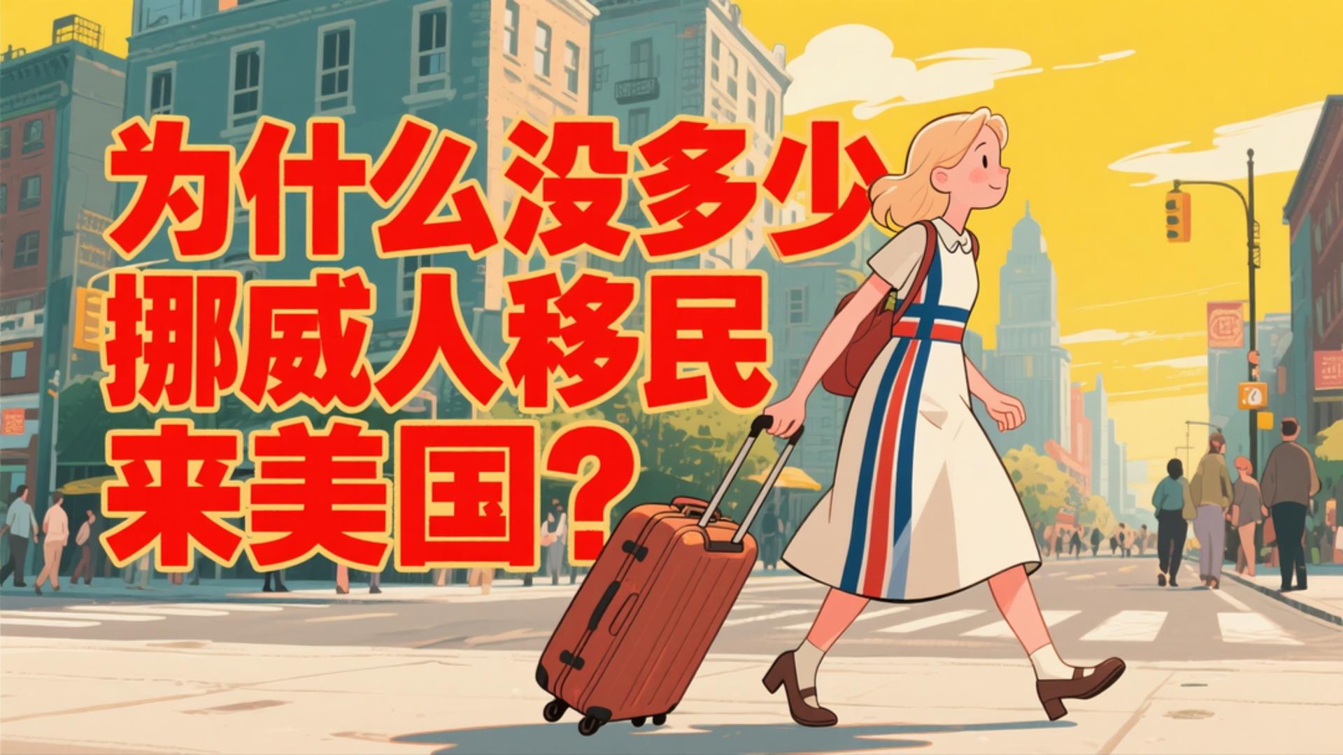 挪威网友：为什么没多少挪威人移民来美国？美国网友：挪威和美国没有可比性！