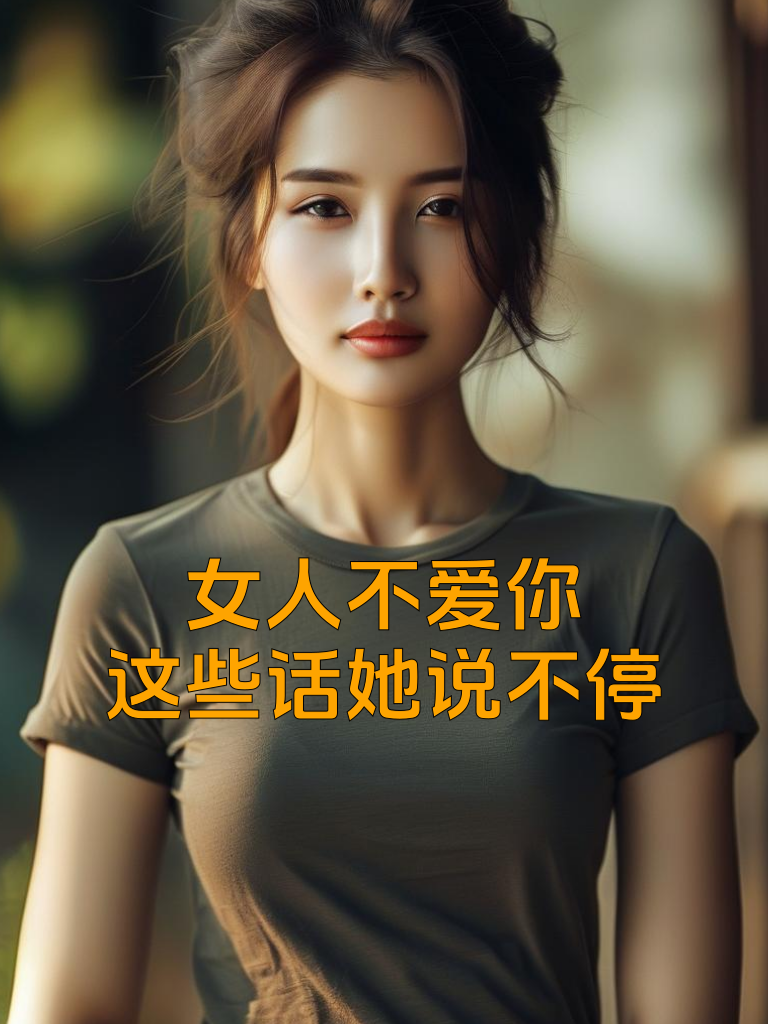 女人不爱你，这些话她说不停