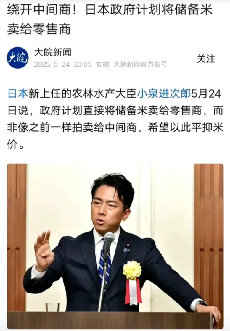 这一位是小泉，没错，他是你们都知道的那位小泉家的小泉。他是东亚某国最新的农业相，