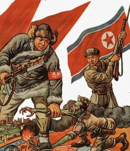 1951年，一名美军战地记者，在朝鲜中部春川附近，拍下了这一张让人落泪的照片，据