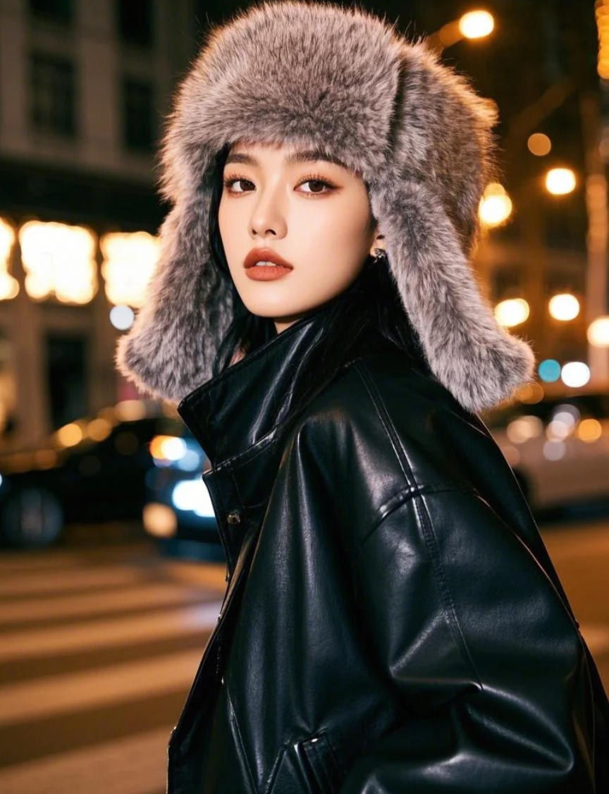 潮流之选：小姐姐与帽子的完美邂逅
