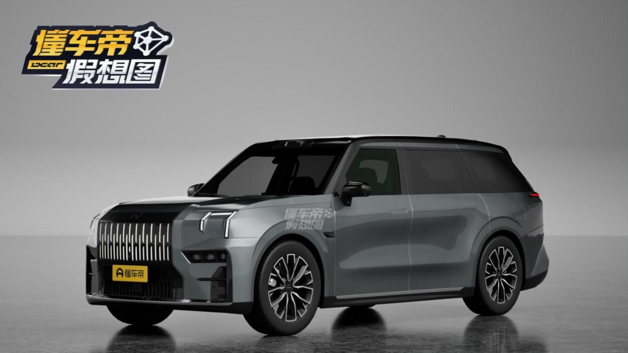 新车｜极氪009同款前脸？3月10日发布 曝极氪EX1H假想渲染图