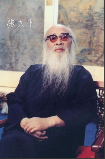 1983年，导演徐克为求张大千墨宝，亲自登门拜访。可是，张大千已经84岁，早已封