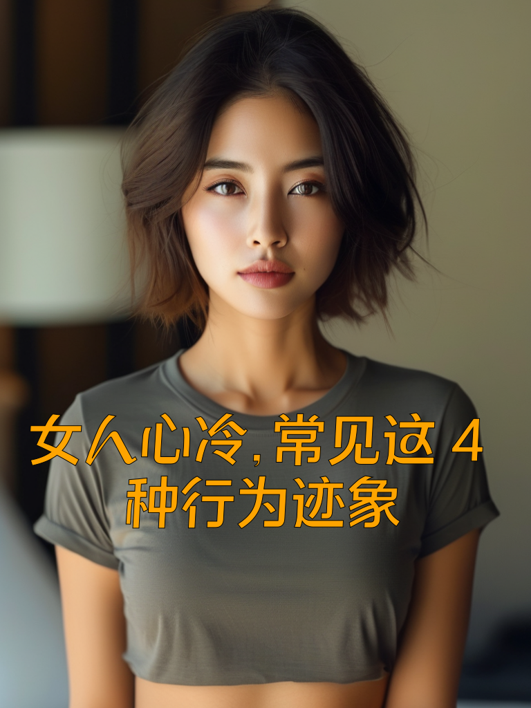 女人心冷，常见这4种行为迹象