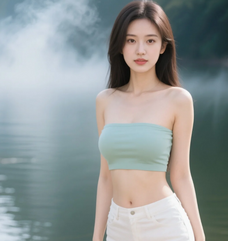 一边是现实，一边是我幻想中的温柔世界