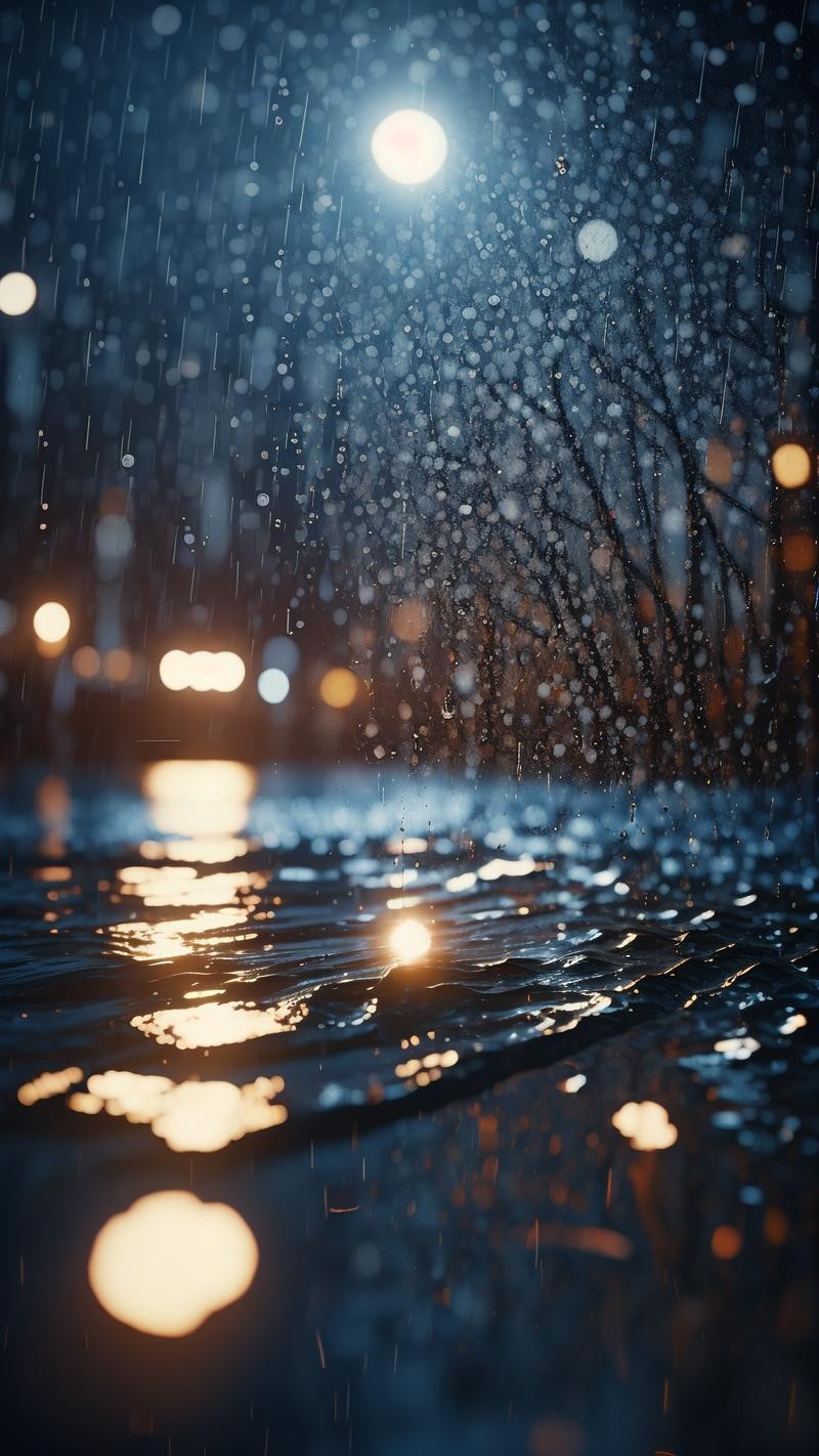 一夜无眠，奋笔疾书，终成雄文。
乌云当空，明月含羞，雨幕随狂风。
独居陋室，家徒