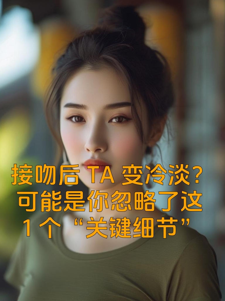 接吻后TA变冷淡？可能是你忽略了这1个‘关键细节’
