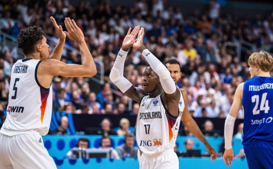 NBA情报局9月13日讯 在结束的男篮欧锦赛半决赛中，德国队以98-86战胜芬兰