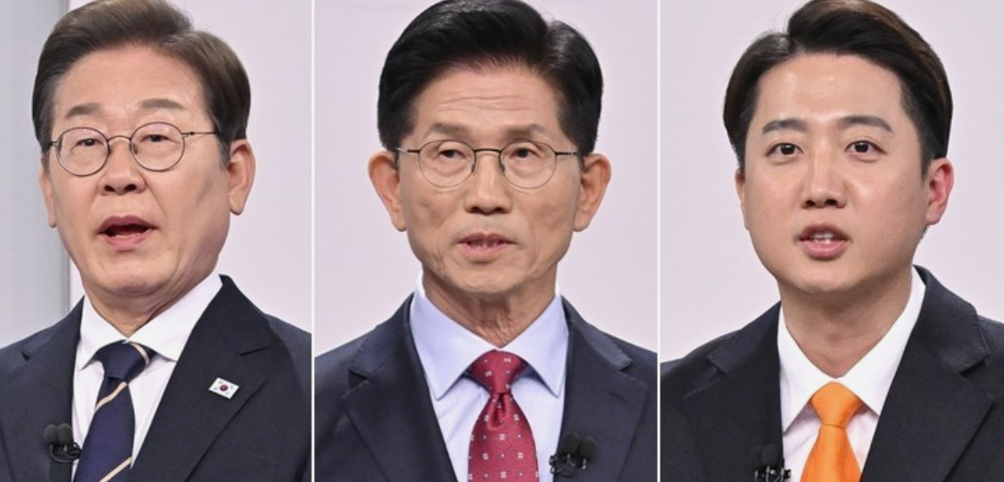 韩国总统大选，李在明支持率下滑了











天呐！韩国总统大选这是怎