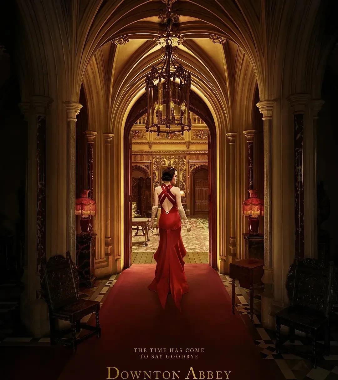 《唐顿庄园3》发布首张海报，海报主题为“盛大结局”（Downton Abbey:
