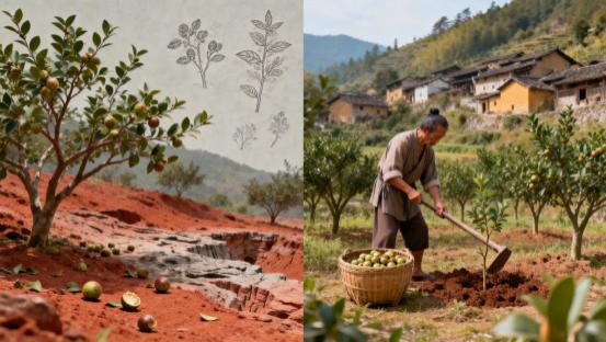 瓦子坪山茶油知识分享：山茶油的自然史与生态演化