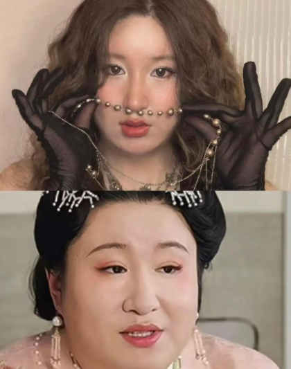 瘦了眉眼都变精致了吧?
瘦了之后越来越美啦!不得不说锤锤这小双衬的眉眼还是很漂亮