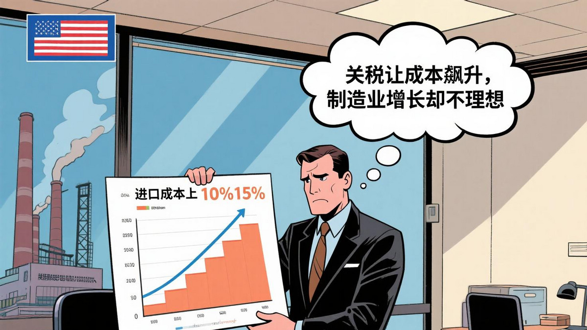 特朗普的制造业回流梦：高成本下美国经济真的受益了吗？
