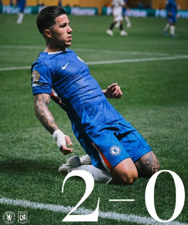 世俱杯切尔西首战2:0胜洛杉矶FC

切尔西世俱杯首战2:0胜洛杉矶FC，内托先