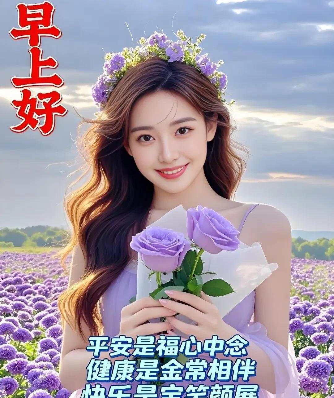 《早安心语》
山中有美景，咱们有缘分，
不管远和近，手机连众人。
早晨问个好，祝