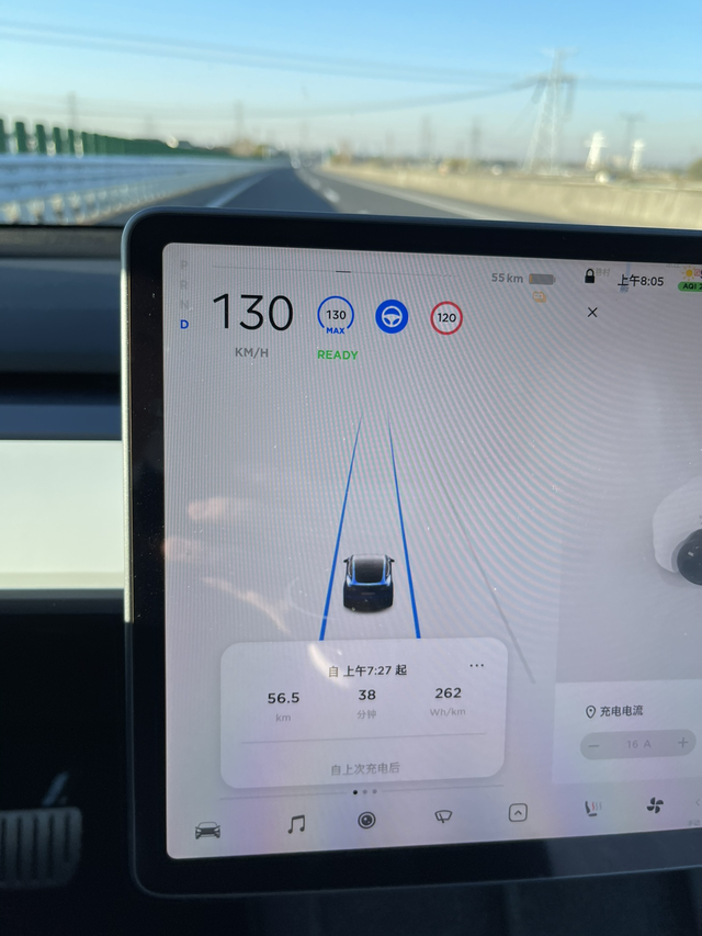 ModelYP高速能耗实测
销售和我说长续130定速巡航能耗就只要150-160