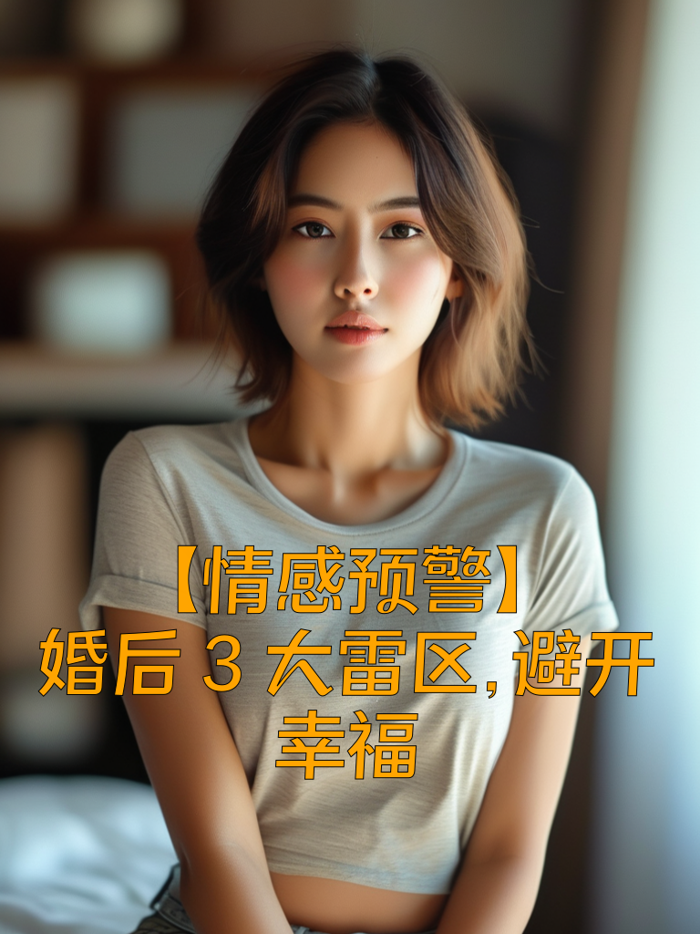 【情感预警】婚后3大雷区，避开幸福