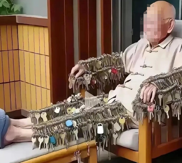 有个这样的爷爷以后都不愁吃喝了